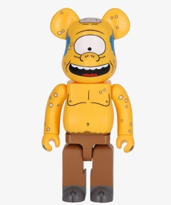 1000% Bearbrick Simpsons Cyclops Wiggum