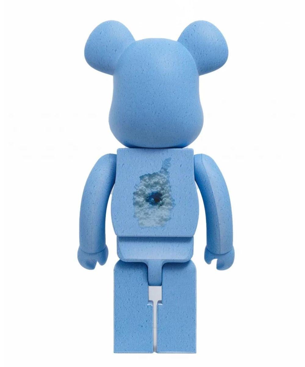 1000 % Bearbrick Snarkitecture X Blackrainbow Blue Edition de Daniel Arsham - Art urbain Sculpture par MEDICOM TOY