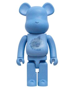1000 % Bearbrick Snarkitecture X Blackrainbow Blue Edition de Daniel Arsham
