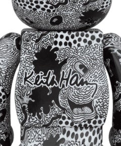 100%/400% Bearbrick Keith Haring X Mickey Mouse Disney,