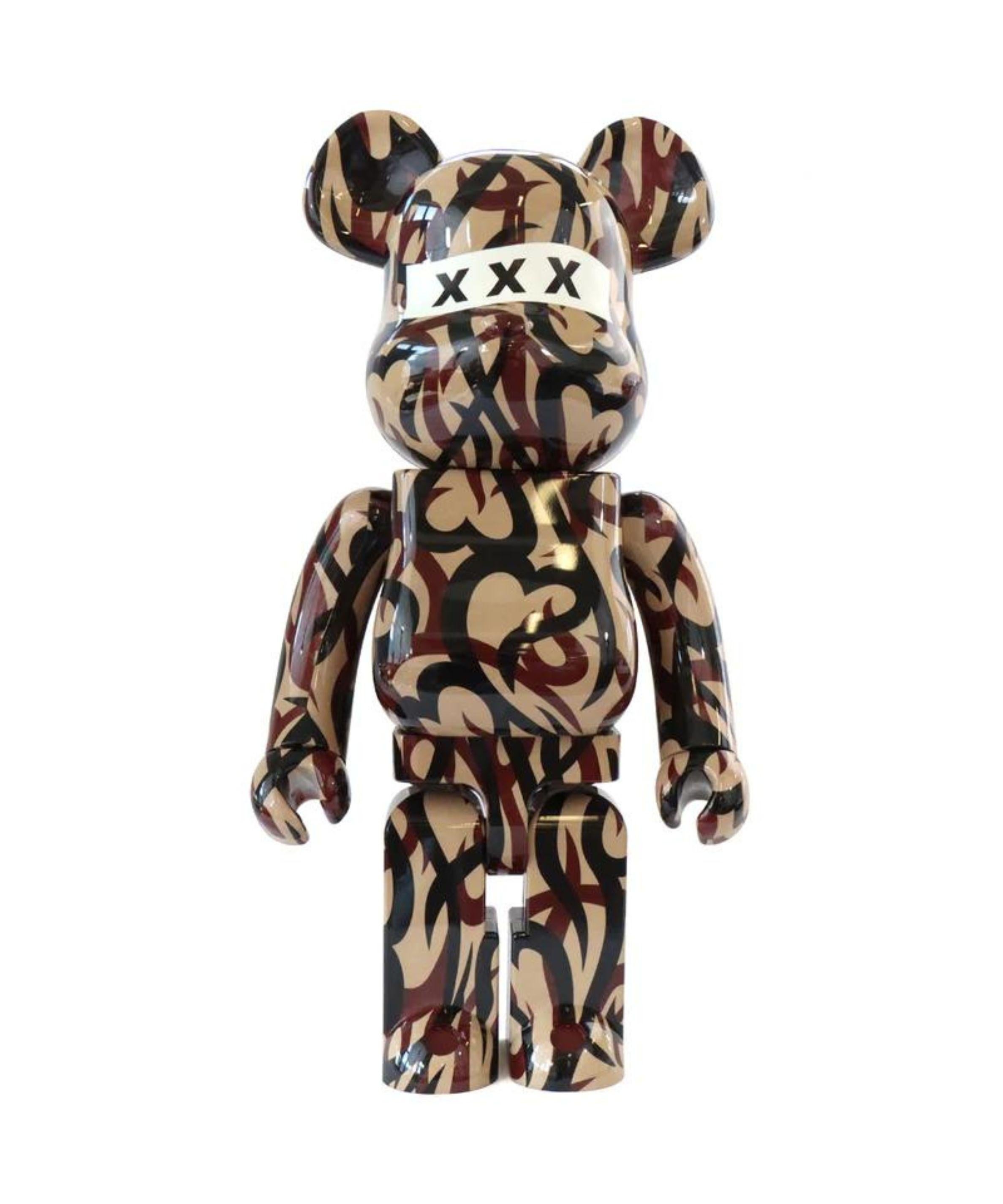 1000% Bearbrick Number (N) XXX - Sculpture by  Medicom Toy