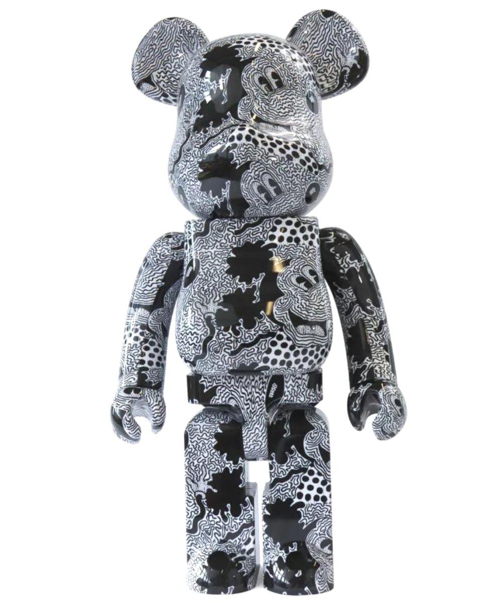 Bearbrick 1000% Keith Haring x Mickey Mouse  - Sculpture by  Medicom Toy