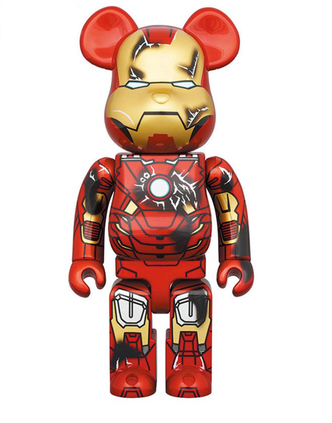 ブランド雑貨総合 BE@RBRICK IRON MAN MARK VII DAMAGE 1000% sushitai