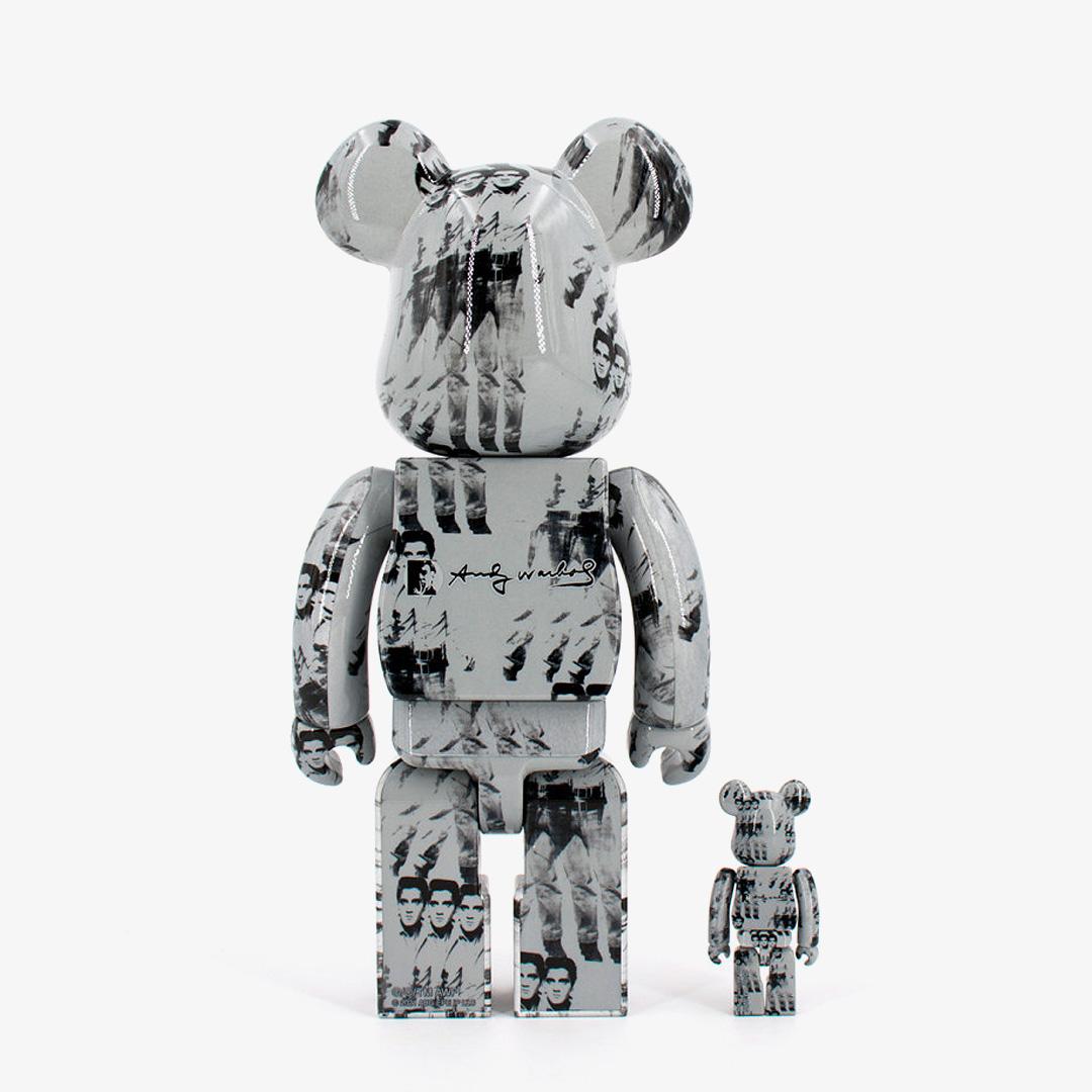 Be@rbrick 1000% Medicom Toy Andy Warhol Elvis Presley - Occasion - Livraison Gratuite Depuis Le Japon