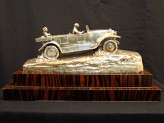 Medida :1920, Car Sculpture in wood Sign: Argentor wien