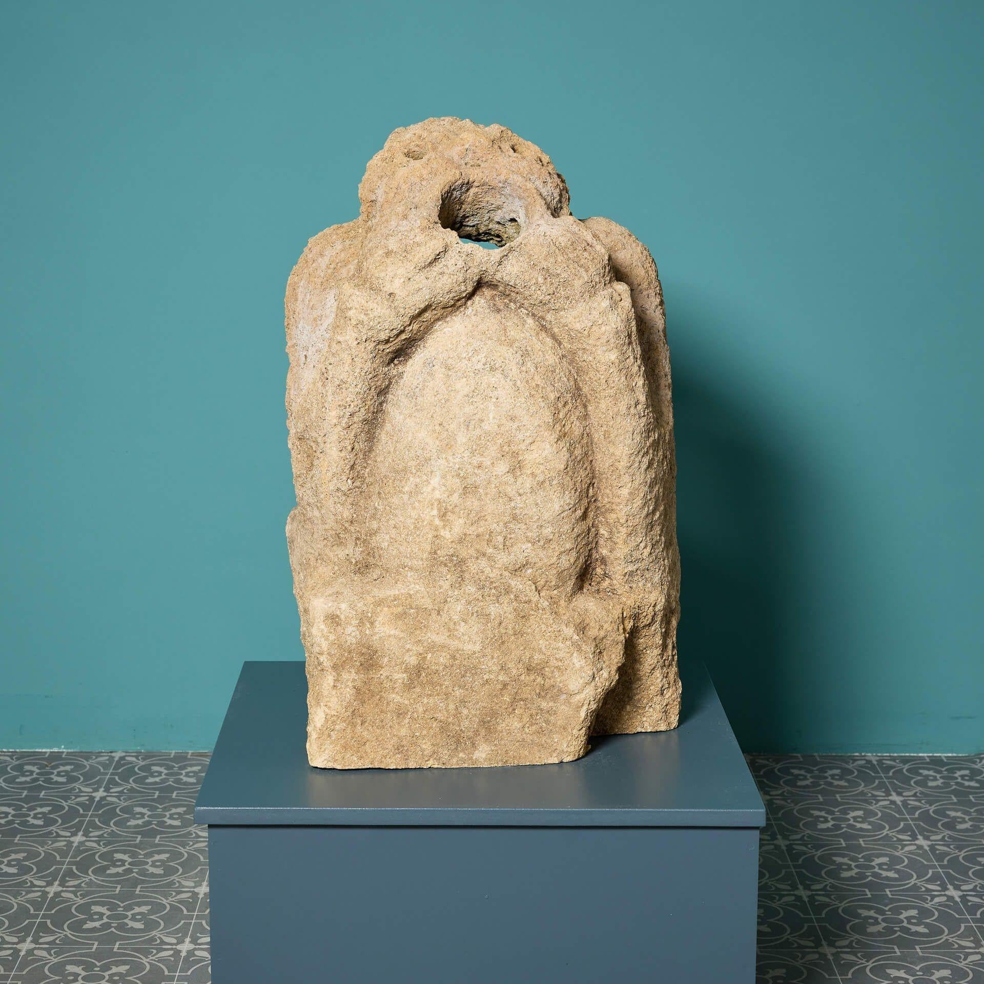Gárgola medieval de piedra tallada del siglo XIII en Bastante bueno estado para la venta en Wormelow, Herefordshire