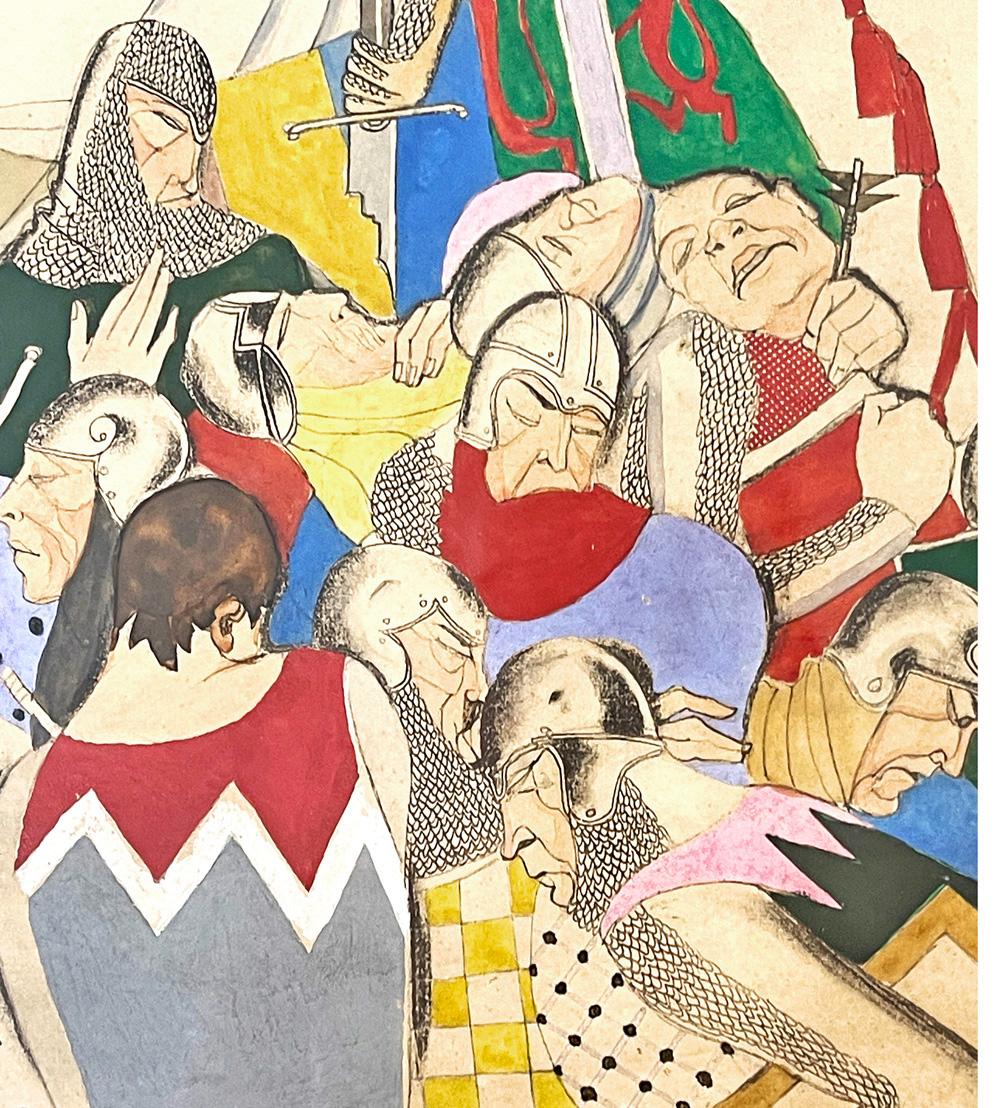 medieval art deco