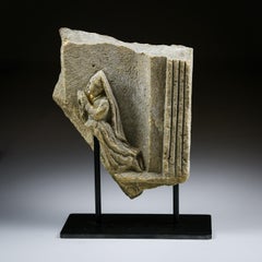 Medieval Carved Stone Fragment of Mary Magdalene
