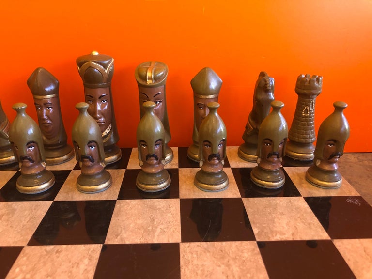 duncan medieval chess set