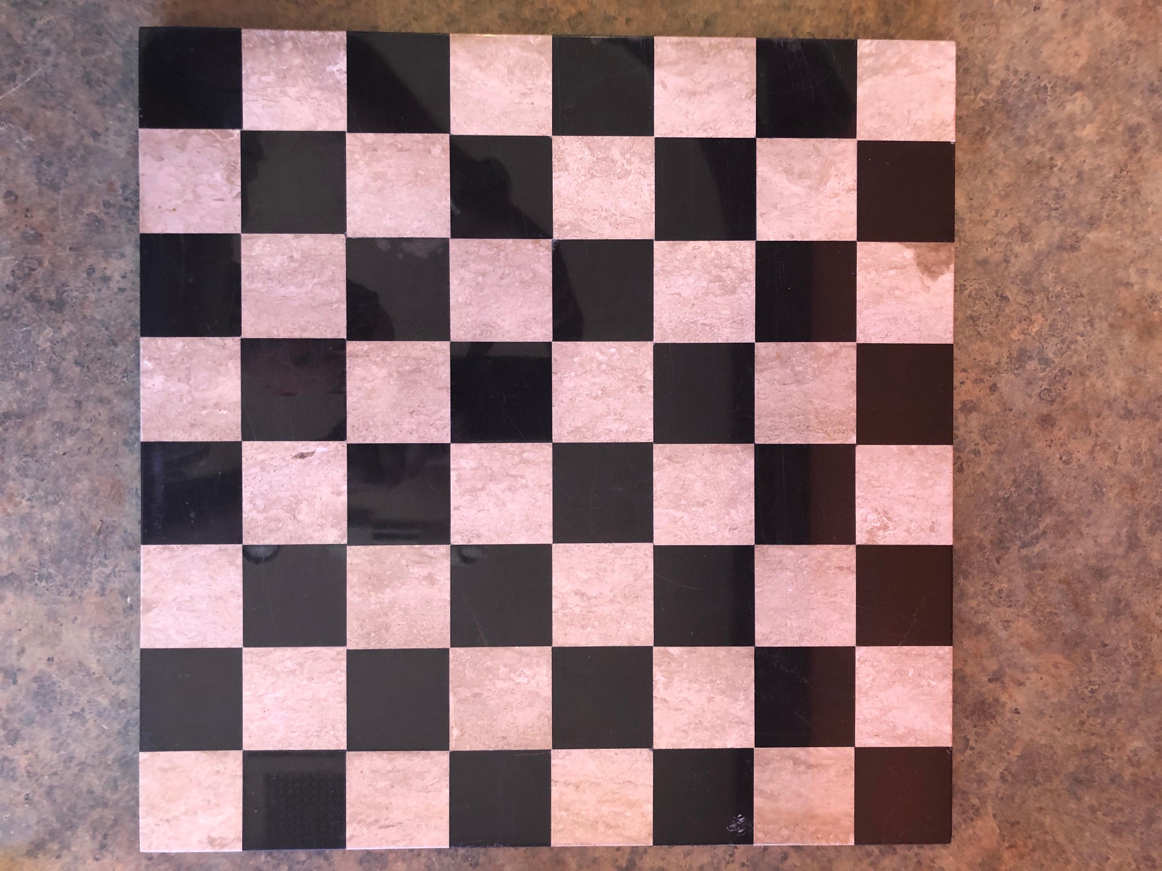 Medieval Chess Set by Duncan on Onyx Board 3