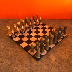 Medieval Chess Set by Duncan on Onyx Board
