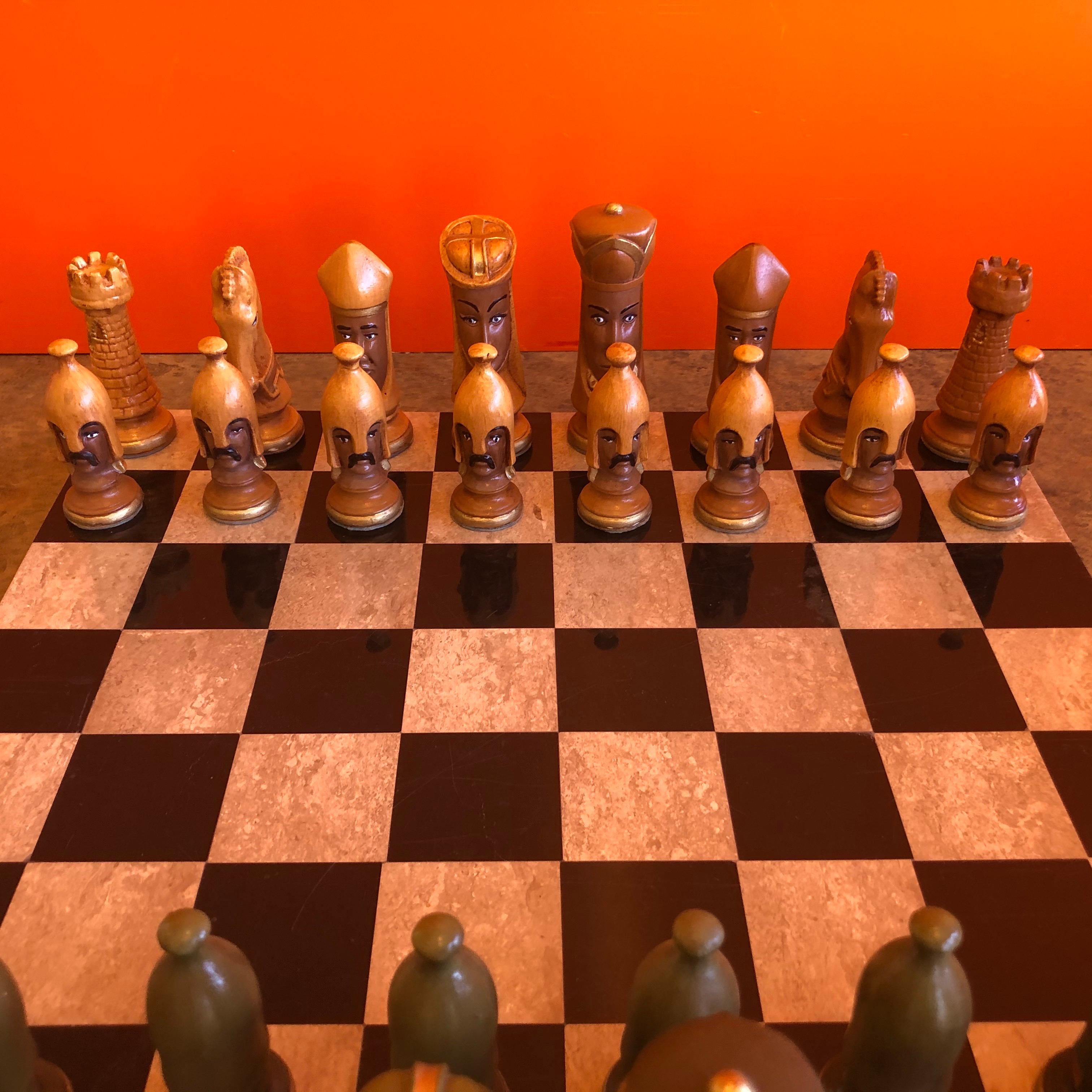 duncan medieval chess set