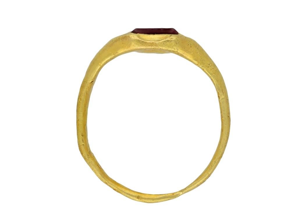 medieval garnet ring