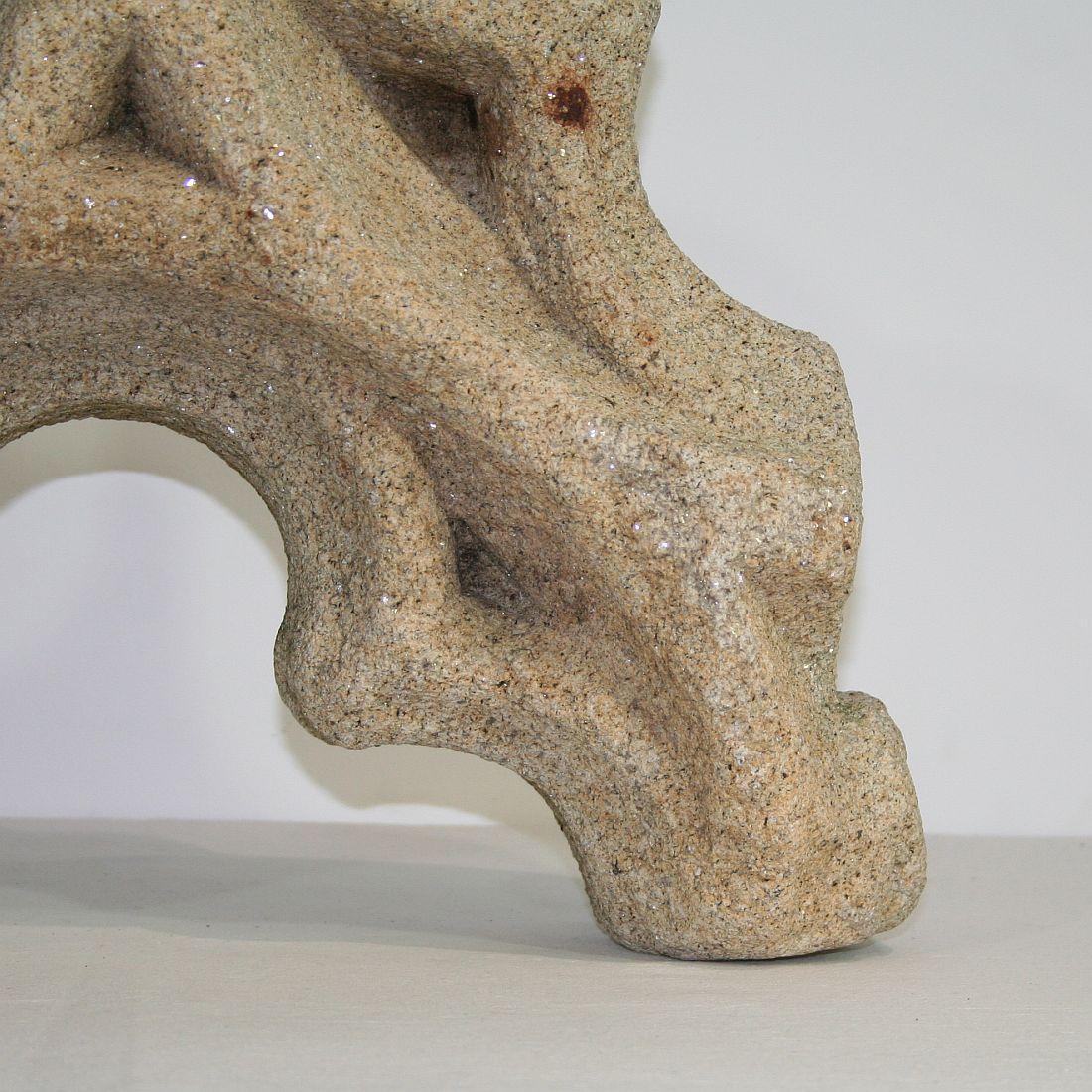 Medieval Gothic French Carved Stone Architectural Fragment 6