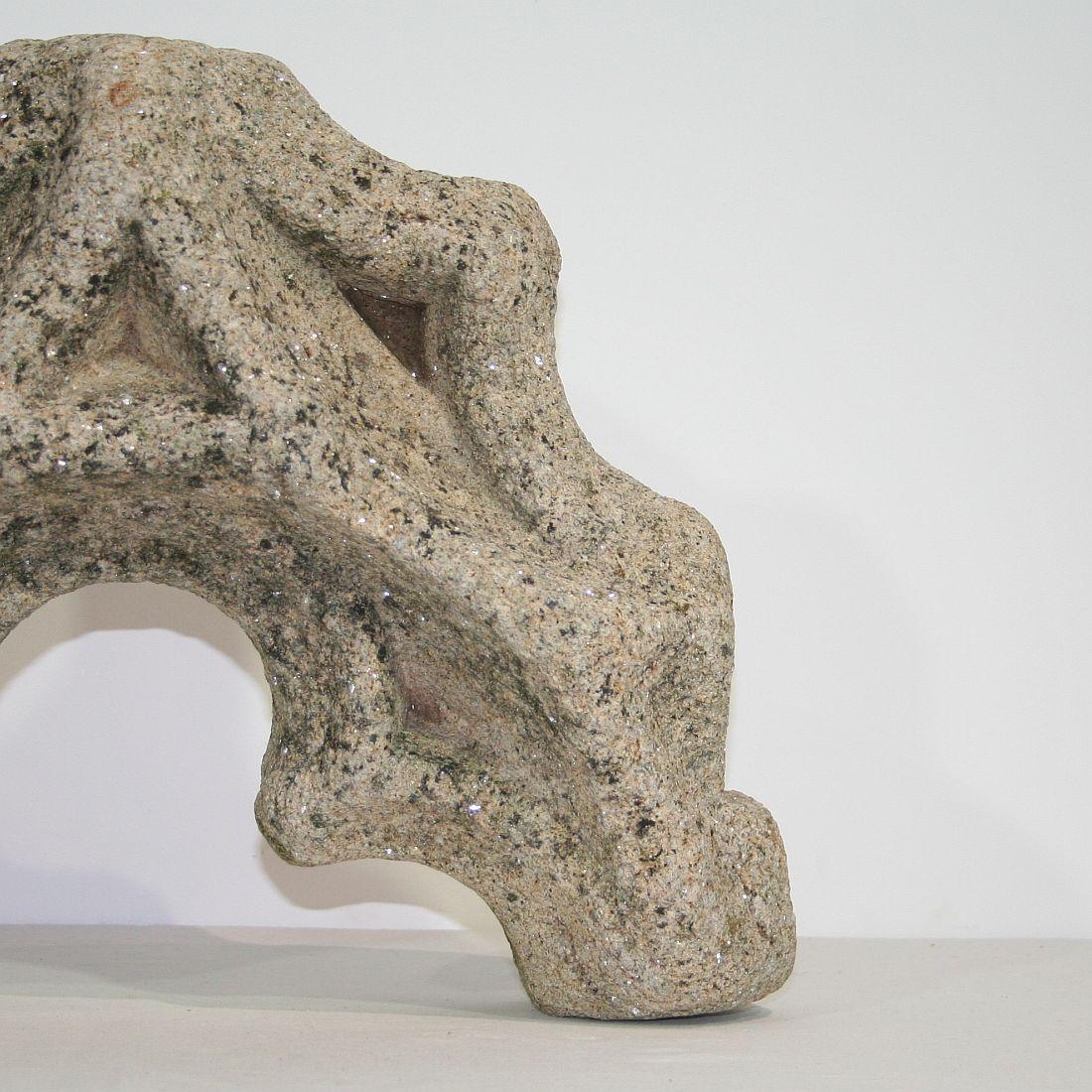 Medieval Gothic French Carved Stone Architectural Fragment 9