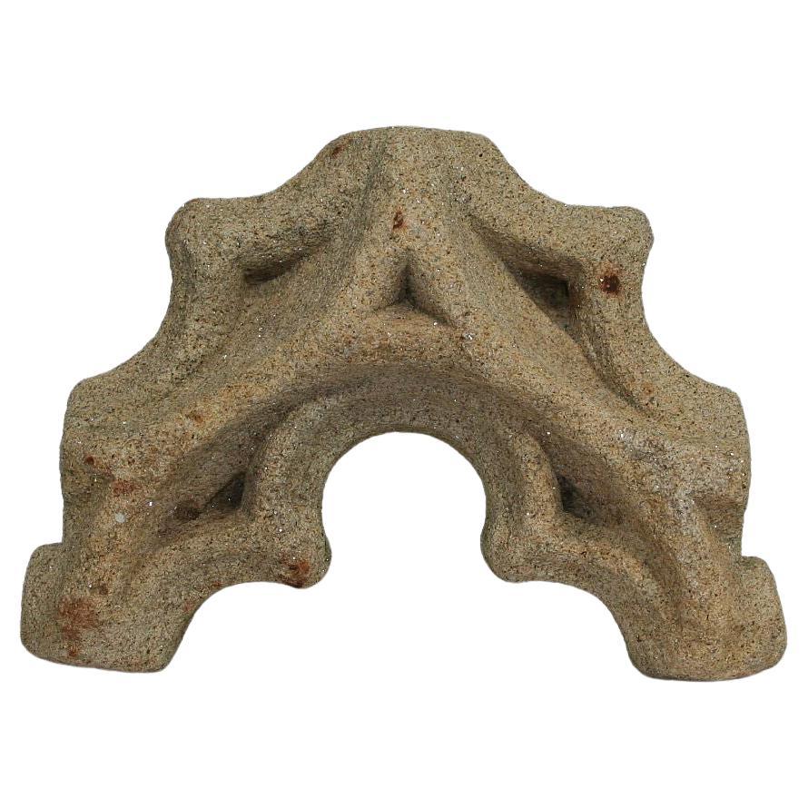 Medieval Gothic French Carved Stone Architectural Fragment