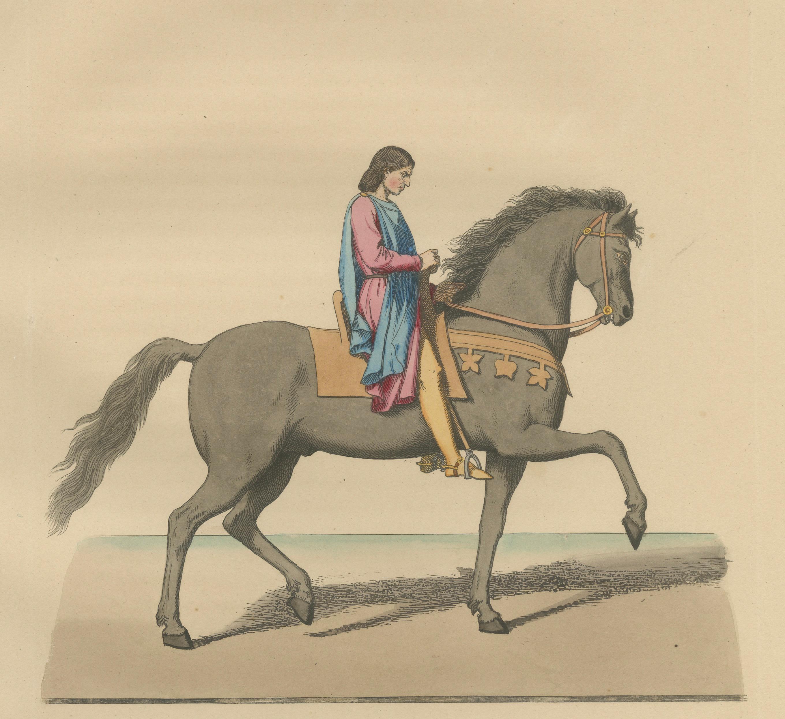 Medieval Italian Equestrian Figures & Tournament Judges – Bonnard 1860 Set