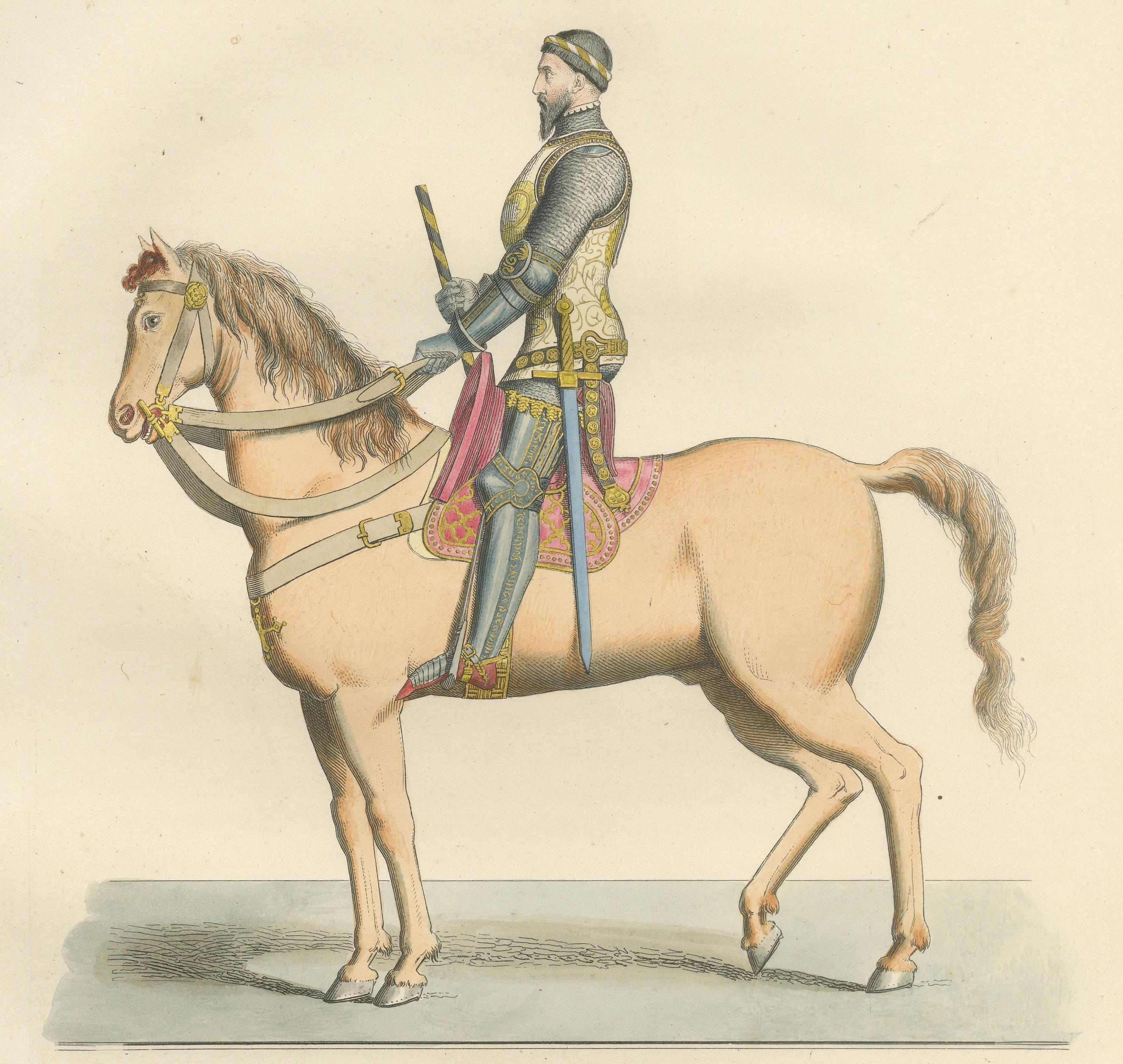 Medieval Italian Equestrian Figures & Tournament Judges – Bonnard 1860 Set