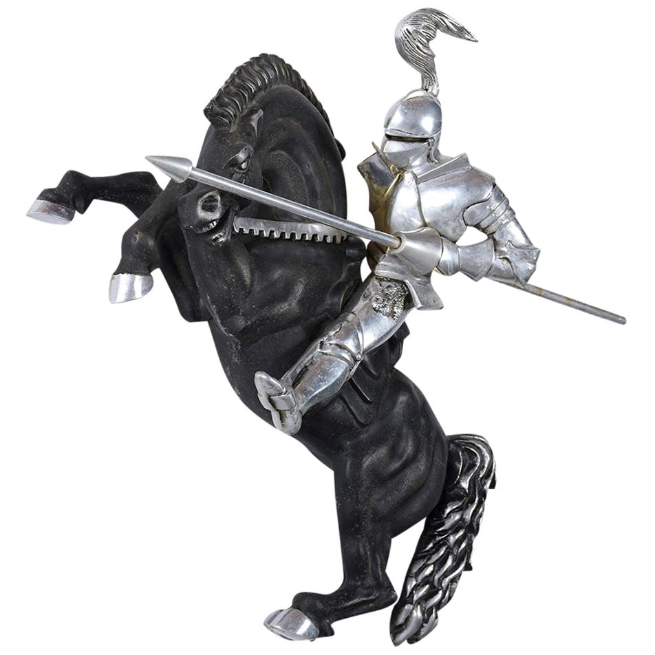 Medieval Knight Rider Sculpture