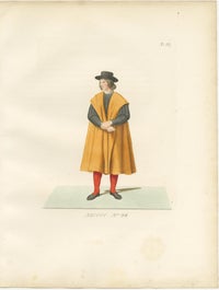 Medieval Knights, Clergy & Nobles, Set of 10 Costume Prints, 1845, view 11