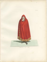 Medieval Knights, Clergy & Nobles, Set of 10 Costume Prints, 1845, view 12