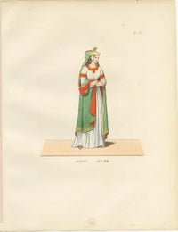 Medieval Knights, Clergy & Nobles, Set of 10 Costume Prints, 1845, view 6