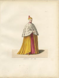 Medieval Knights, Clergy & Nobles, Set of 10 Costume Prints, 1845, view 7