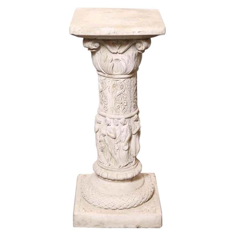 Medieval-Manner Columns, Cast-Stone A For Sale at 1stDibs | cast stone ...