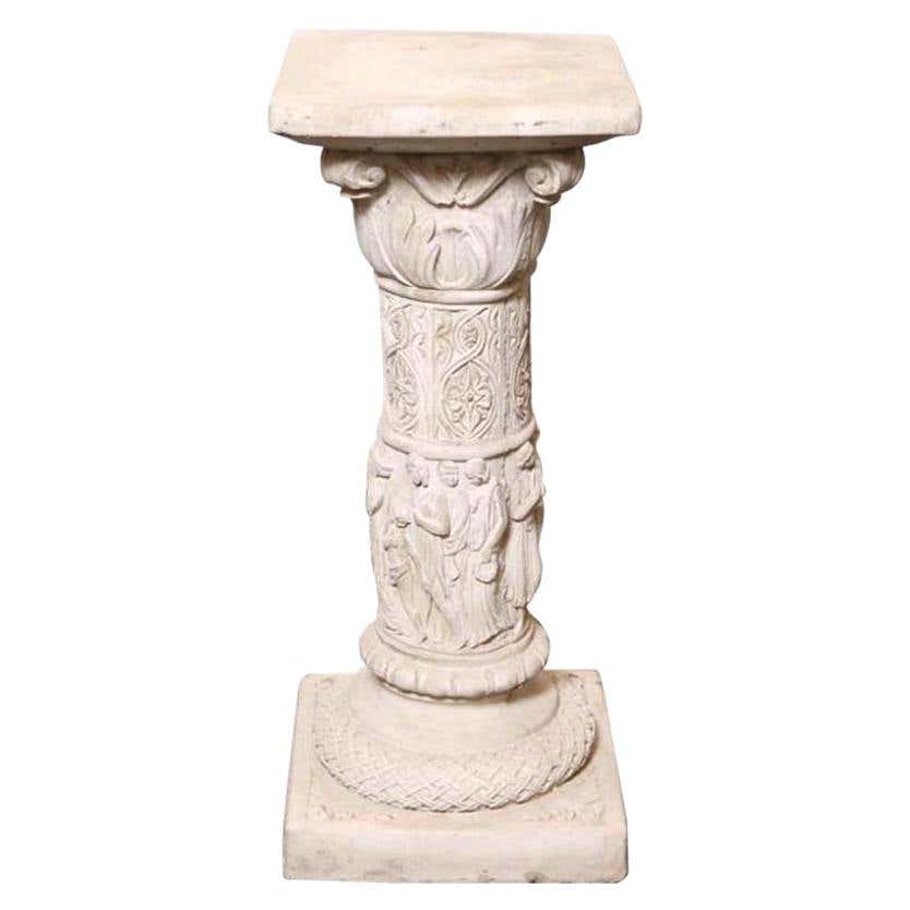 Medieval-Manner Columns, Cast-Stone A For Sale at 1stDibs | cast stone ...