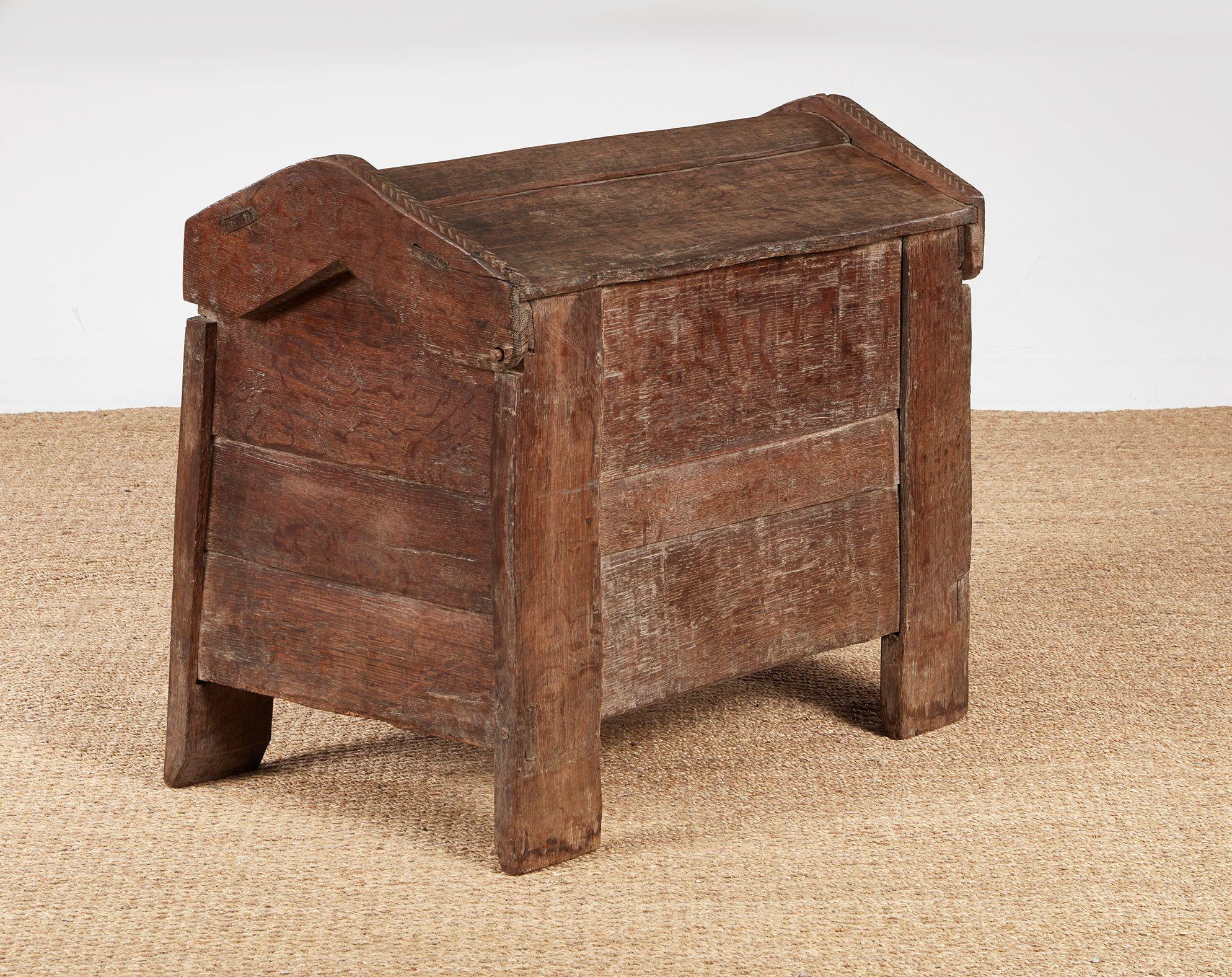 Medieval Oak Chest For Sale 1