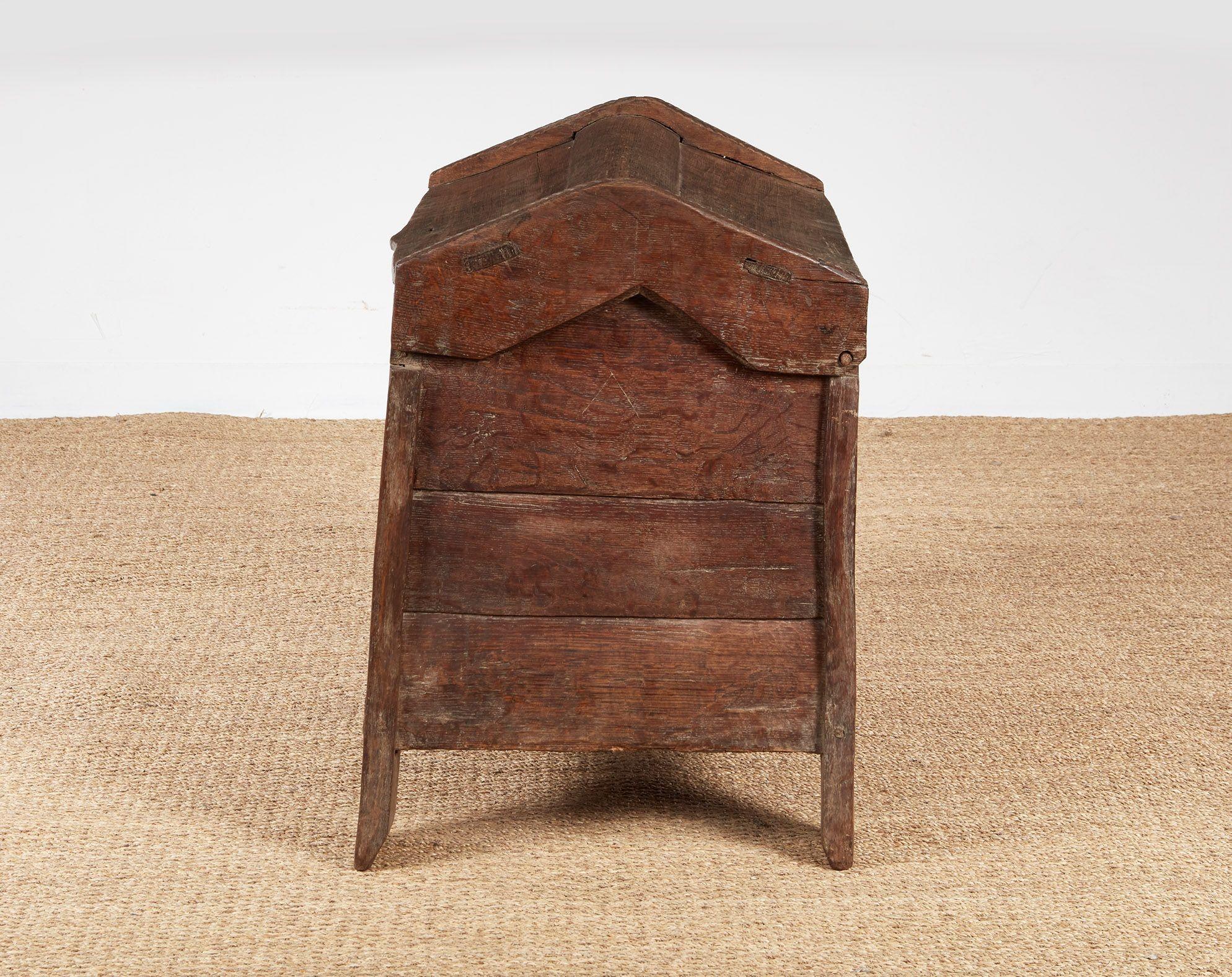 Medieval Oak Chest For Sale 2