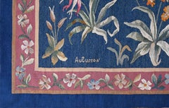 Medieval Scene Tapestry From The Aubusson Manufactory, 19th Century - No. 1633
