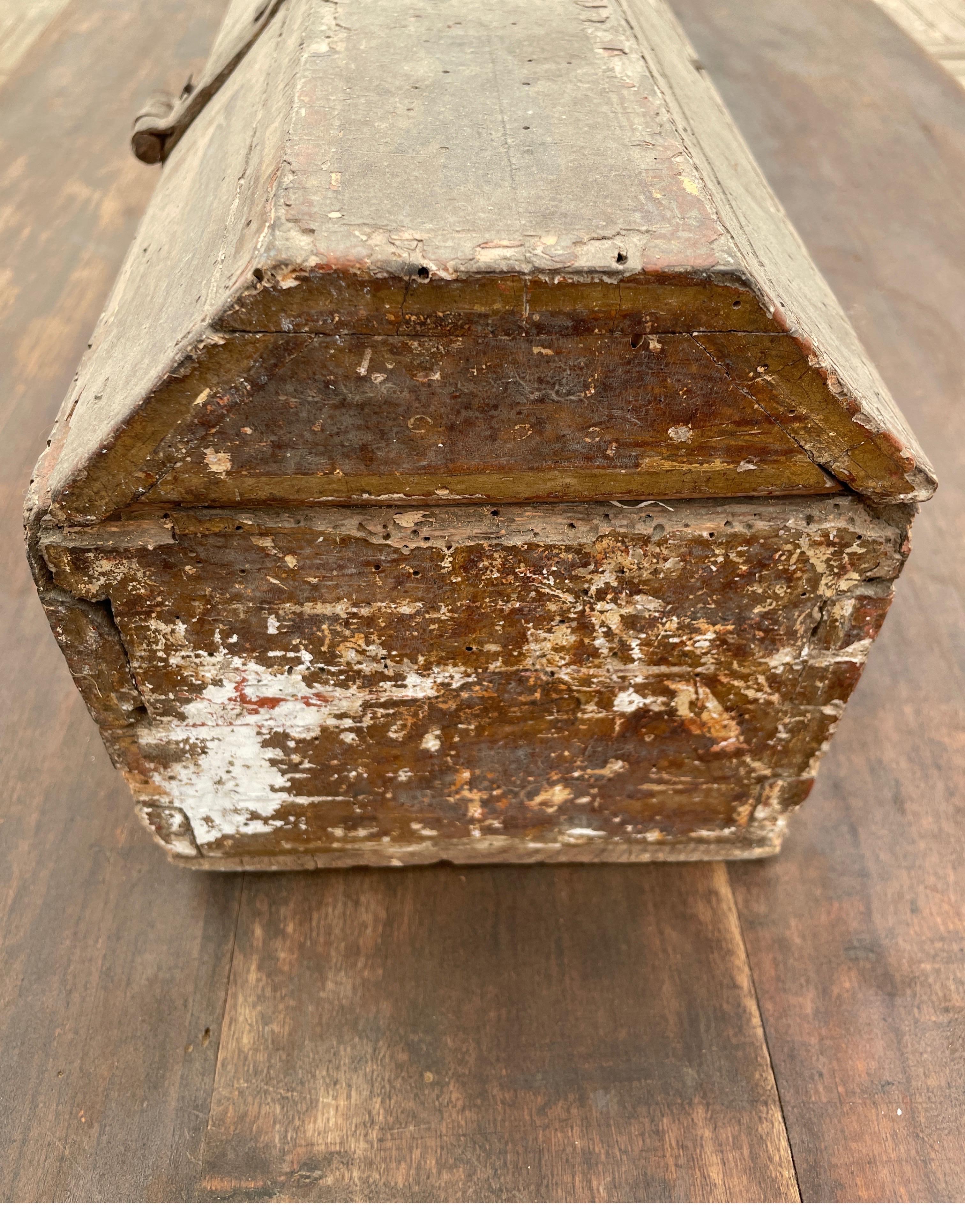 Medieval Spanish Rare Storage Box Used for Sword Storage 1