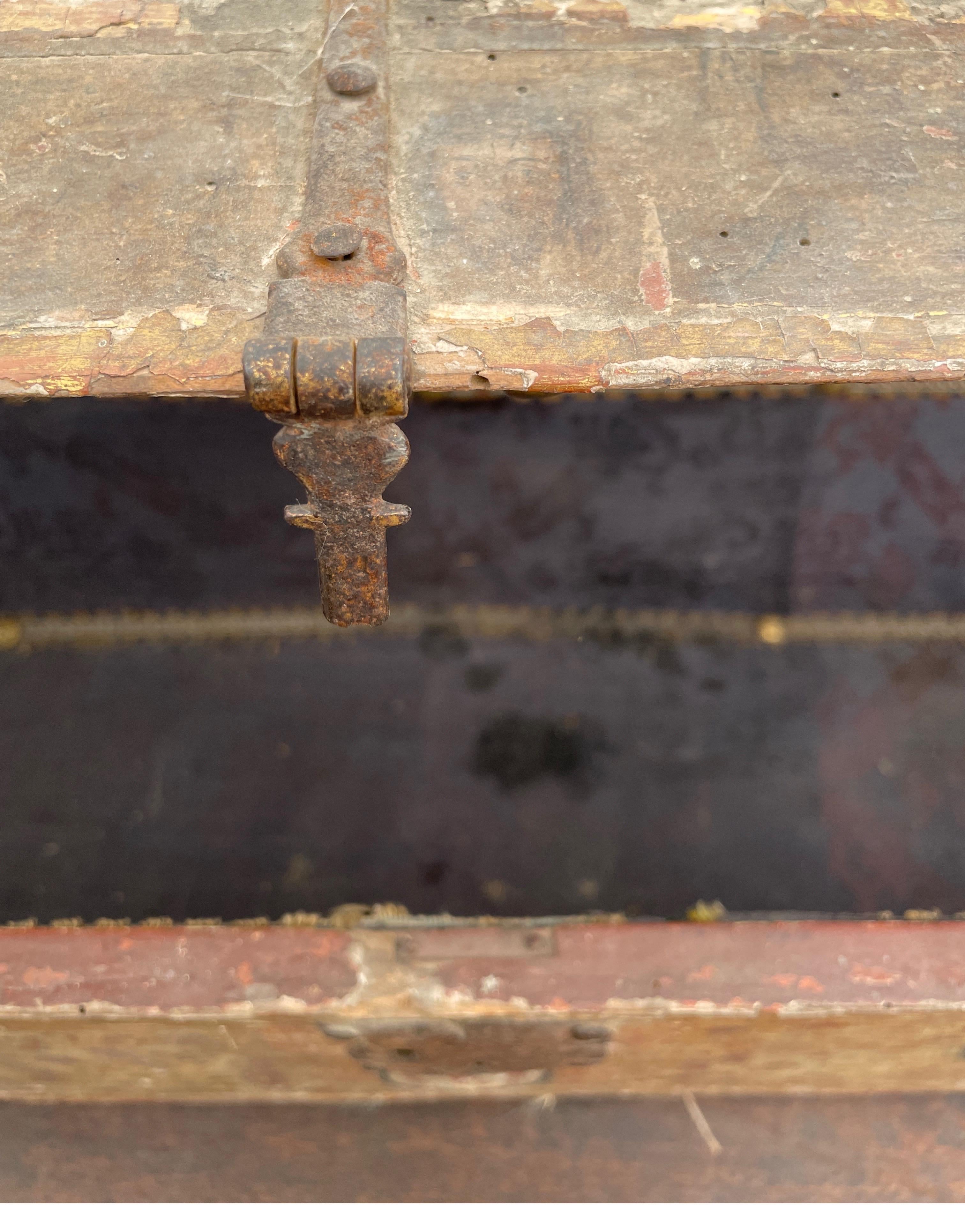 Medieval Spanish Rare Storage Box Used for Sword Storage 9