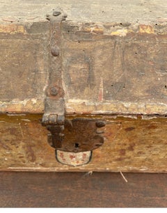 Medieval Spanish Rare Storage Box Used for Sword Storage