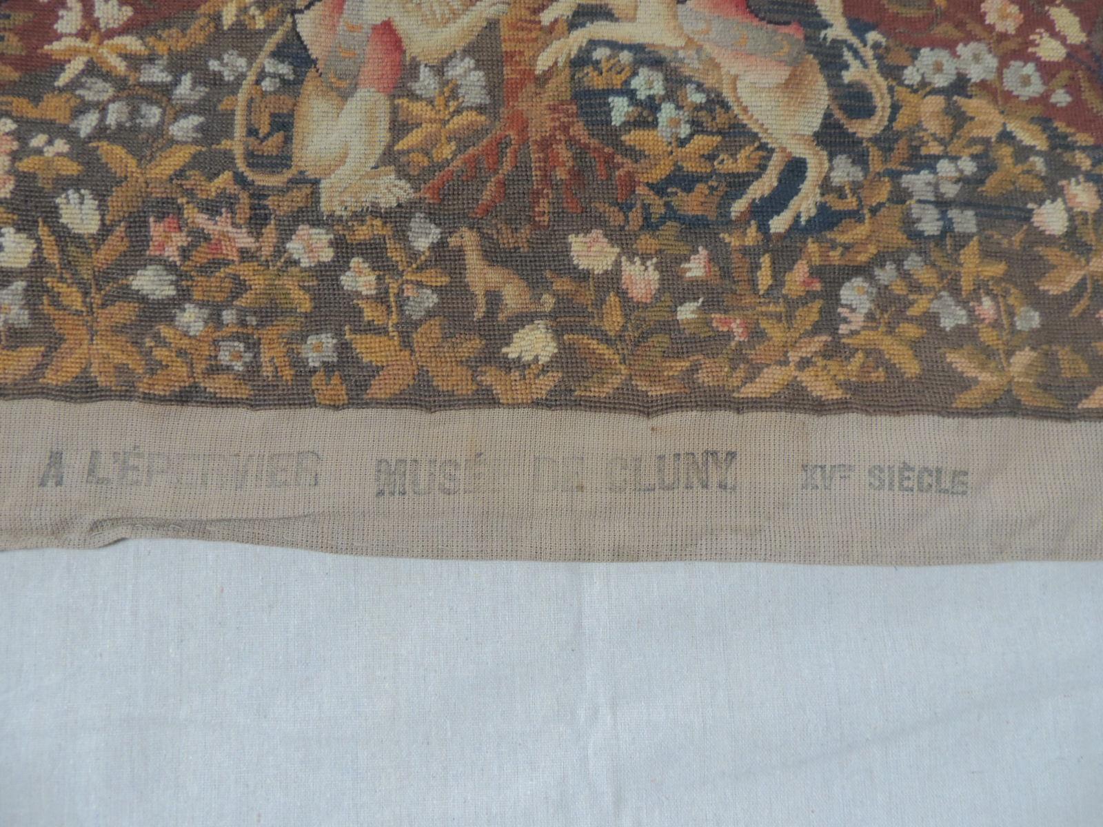 Arts and Crafts Medieval Square Tapestry