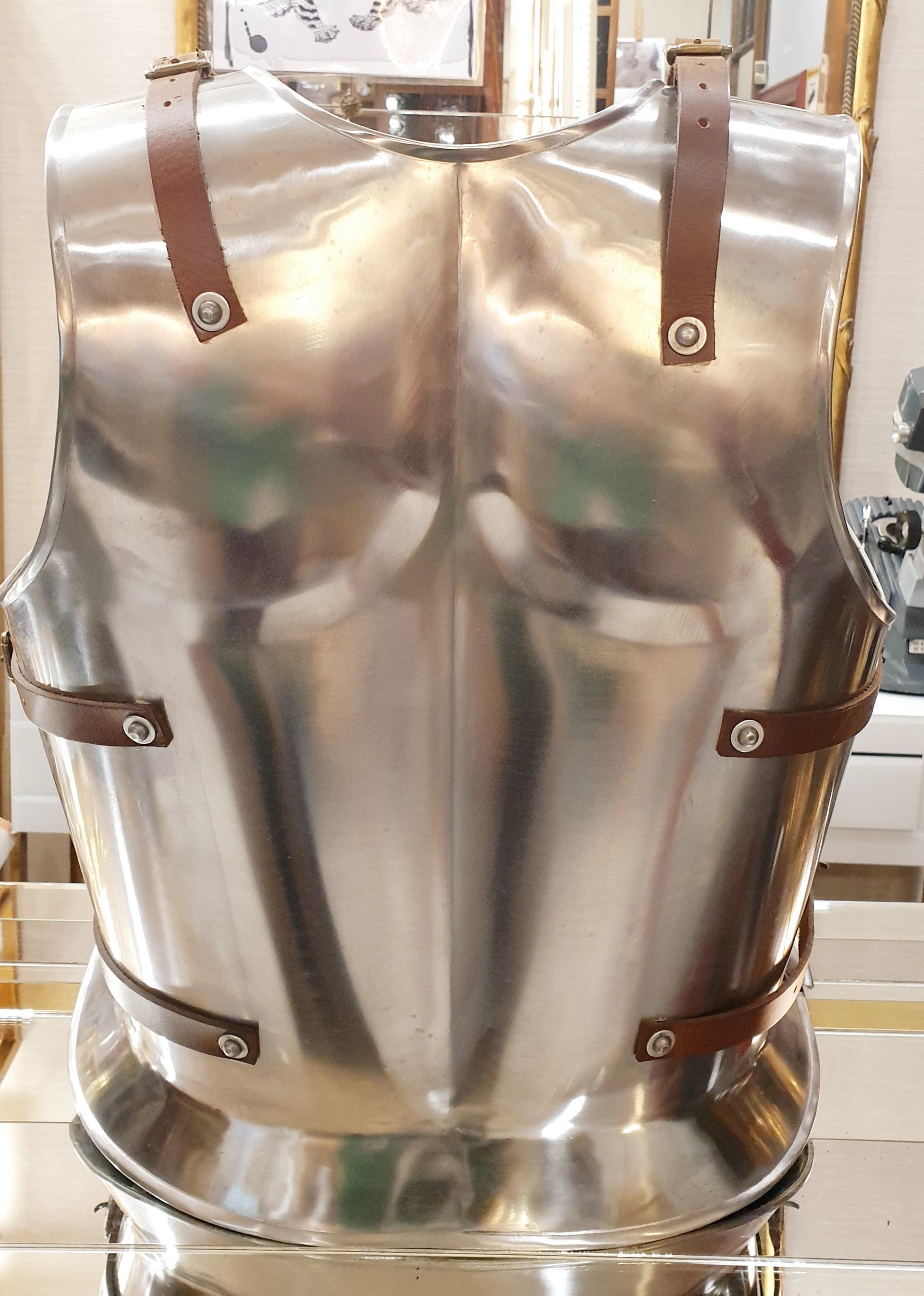 English Medieval Steel Body Armor For Sale