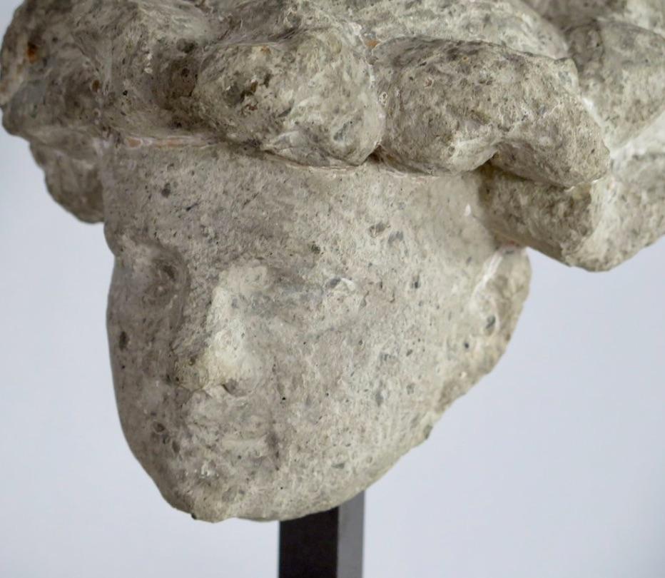 Medieval Stone Bust of an Angel, Germany For Sale 1