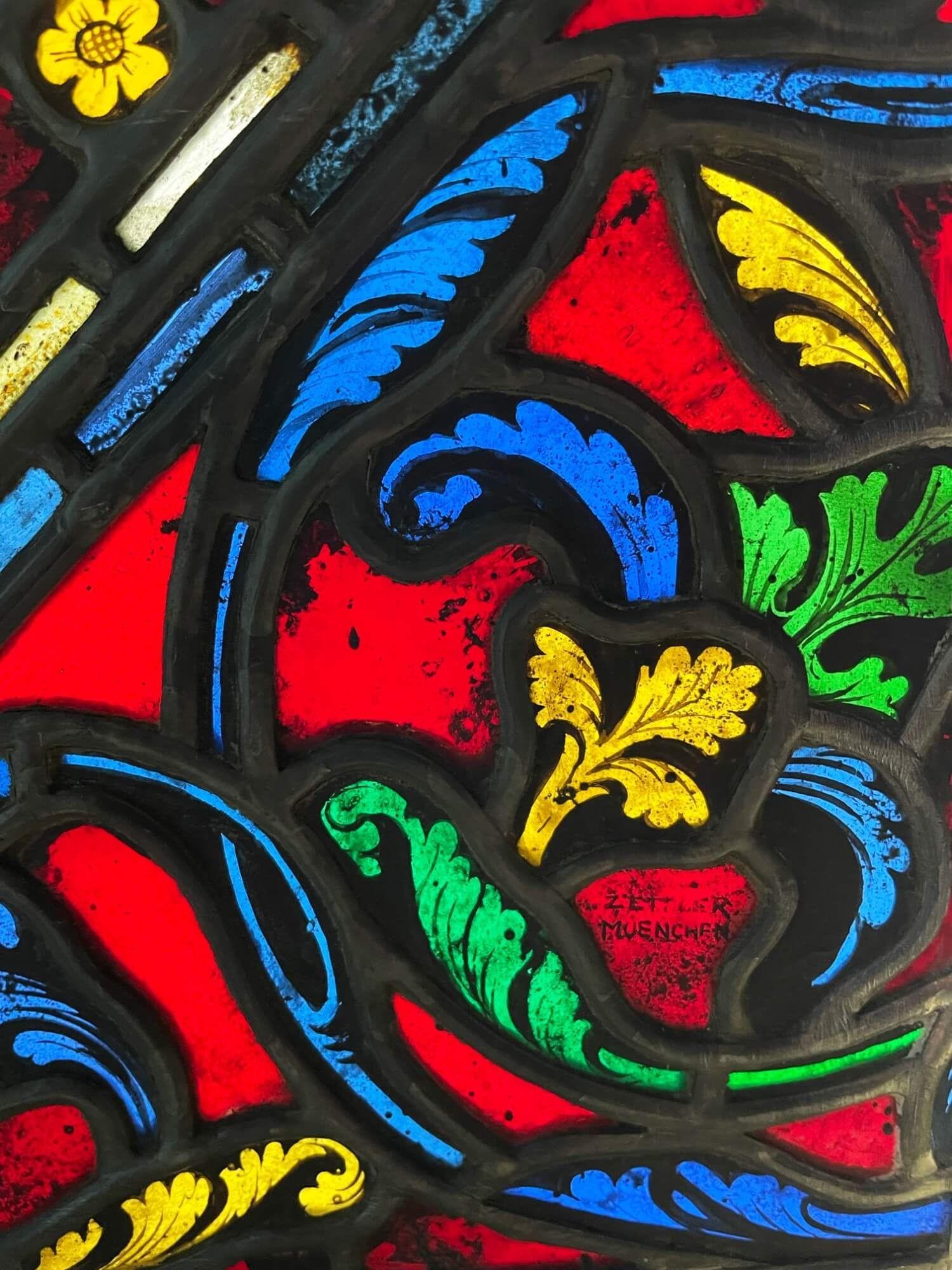 medieval stained glass for sale