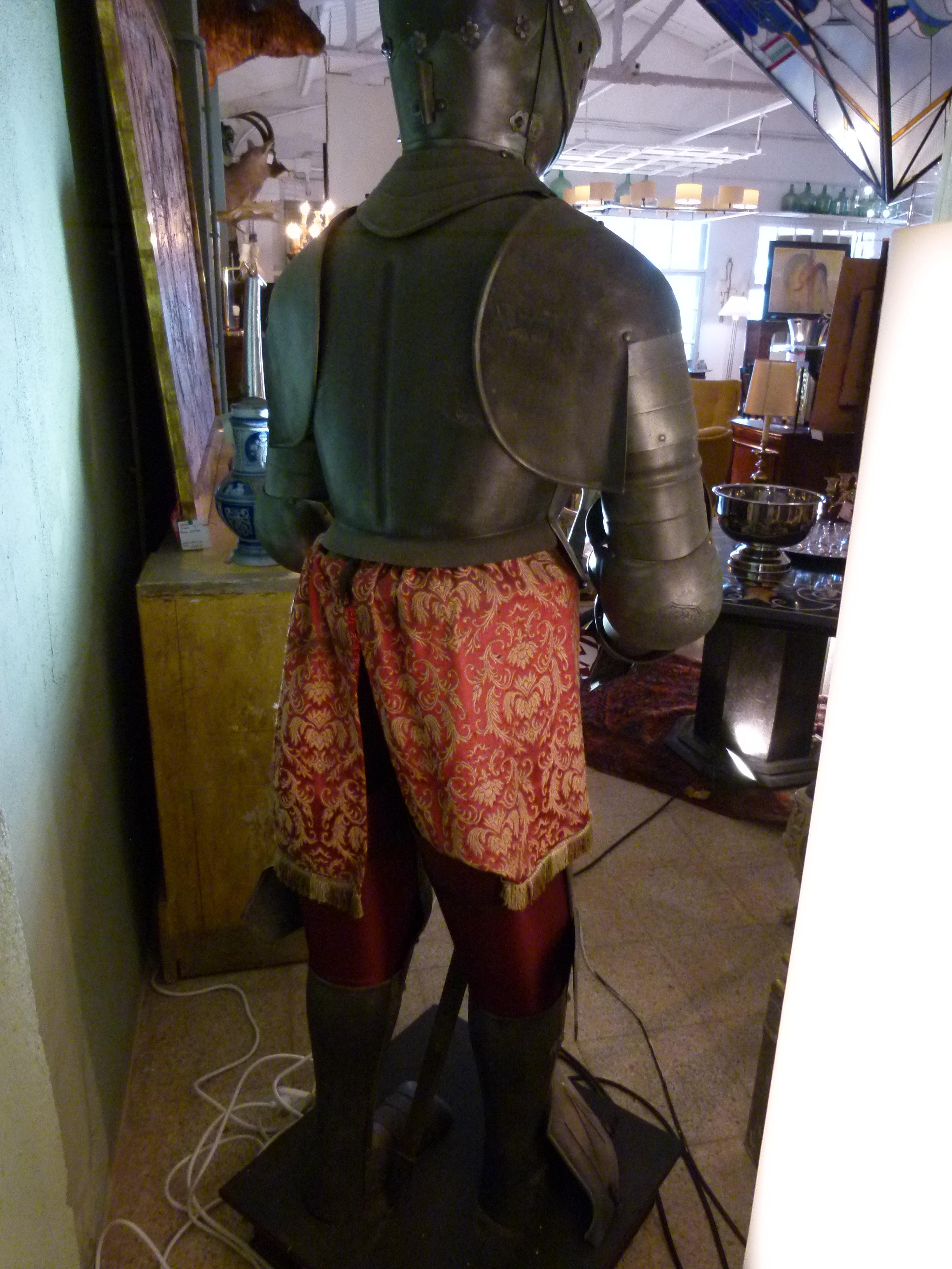 Medieval Suit of Armor Reproduction with Sword, Medieval Knights Style, Spain 1