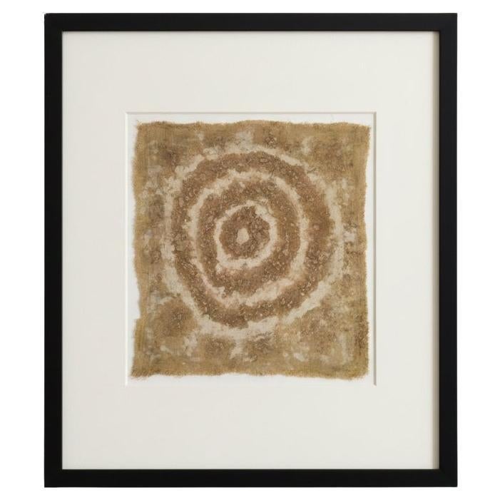 MEDITATION (13) – Plant-Dyed Botanical Art on Cotton Muslin