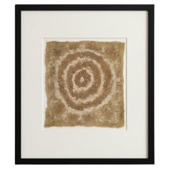 MEDITATION (13) – Plant-Dyed Botanical Art on Cotton Muslin