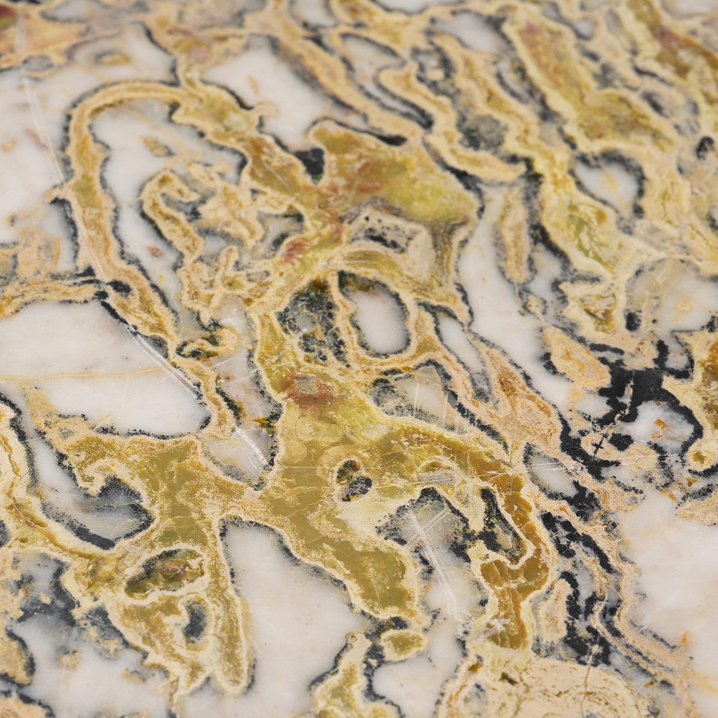 Organic Modern Meditation Stone Serving Slab For Sale
