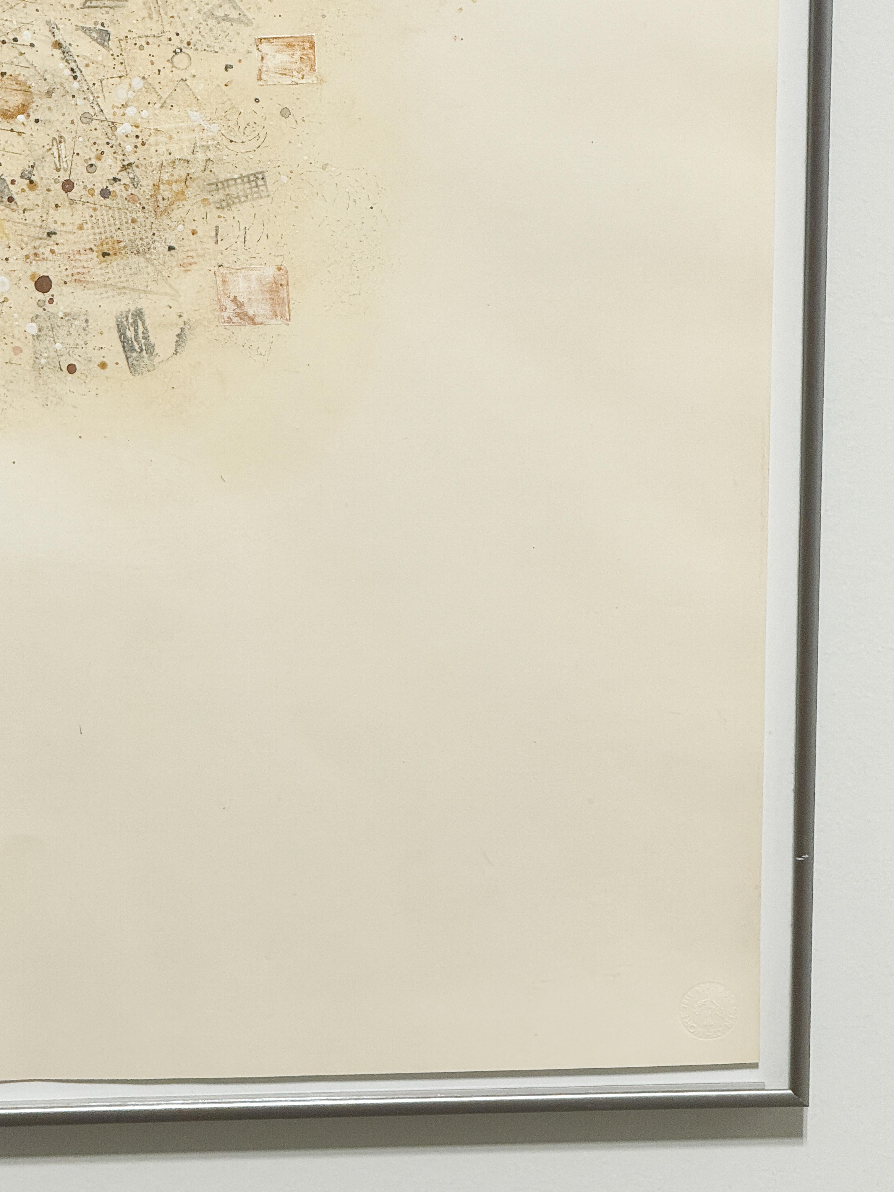 Meditative Collage von Davis Shapiro, 1974 im Angebot 7