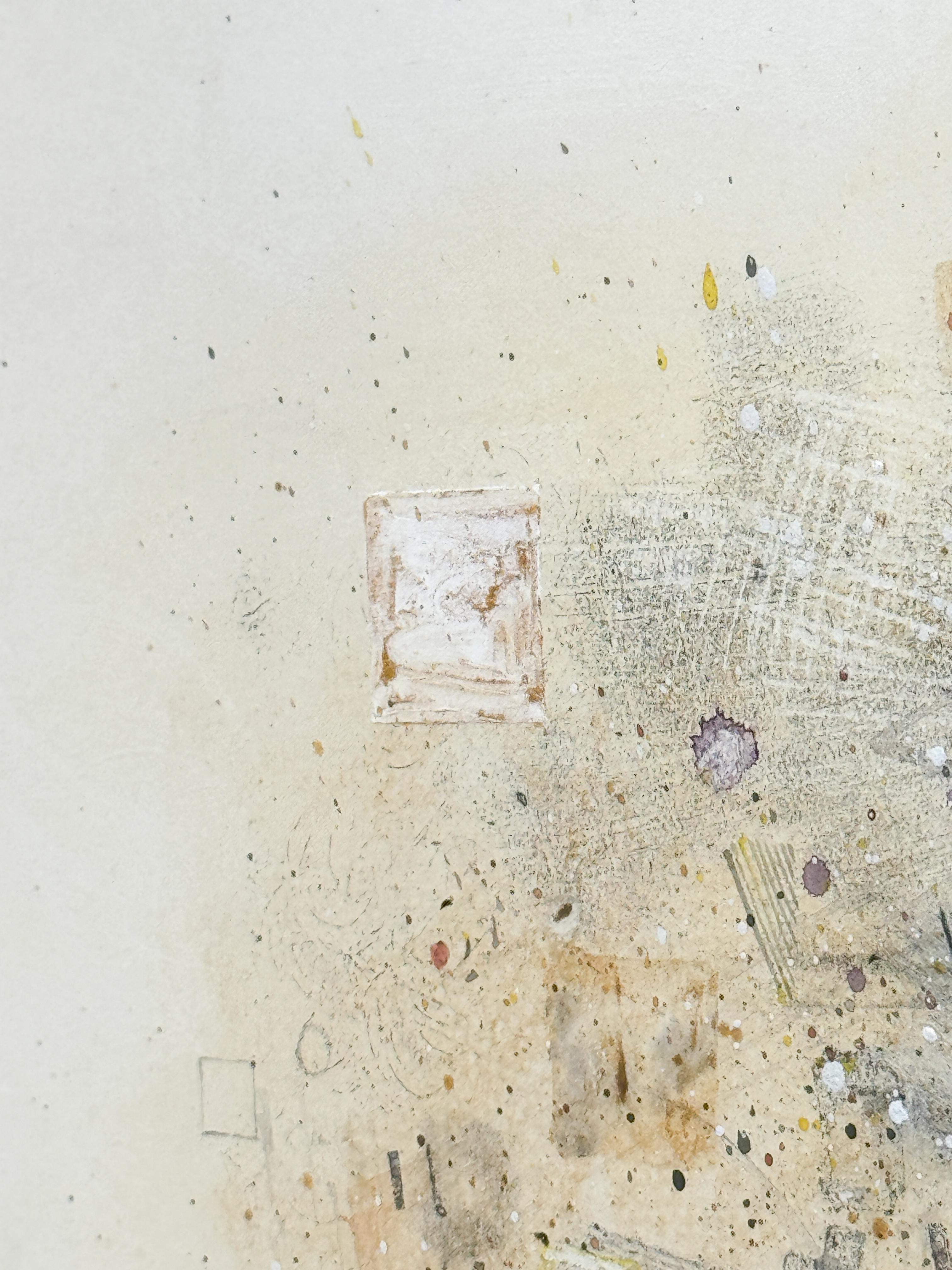 Meditative Collage von Davis Shapiro, 1974 im Angebot 11