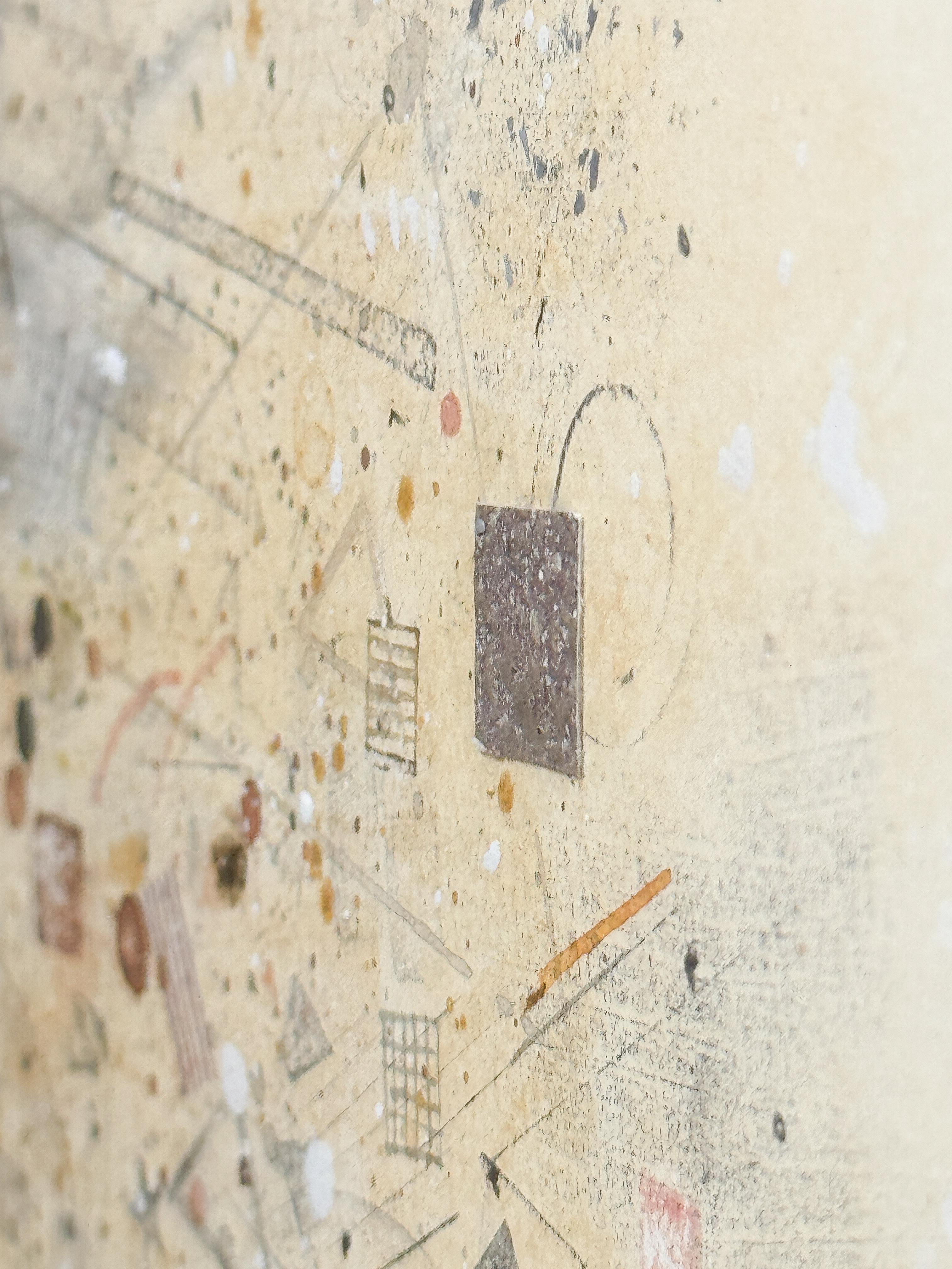 Meditative Collage von Davis Shapiro, 1974 im Angebot 12