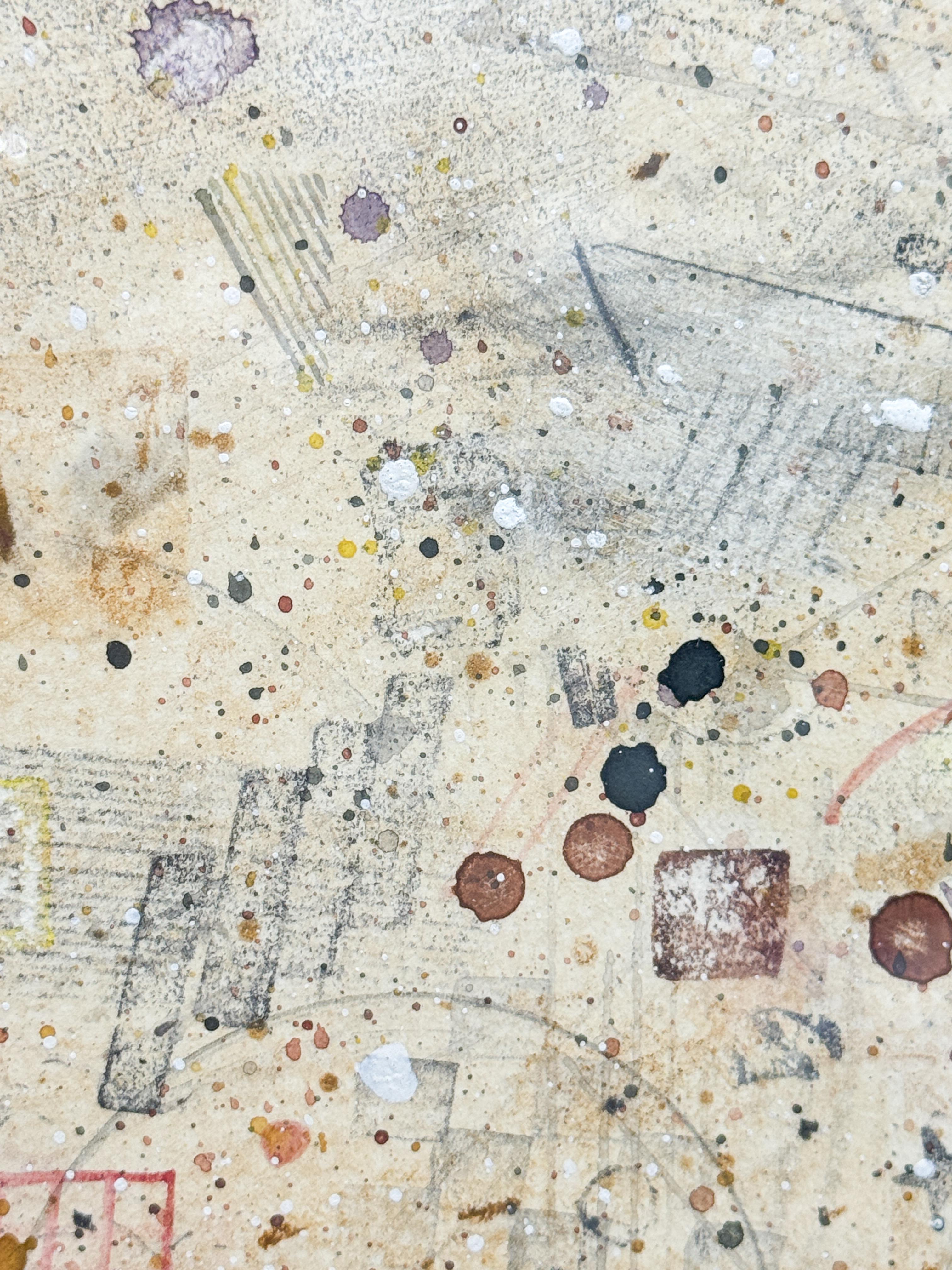 Meditative Collage von Davis Shapiro, 1974 im Angebot 14