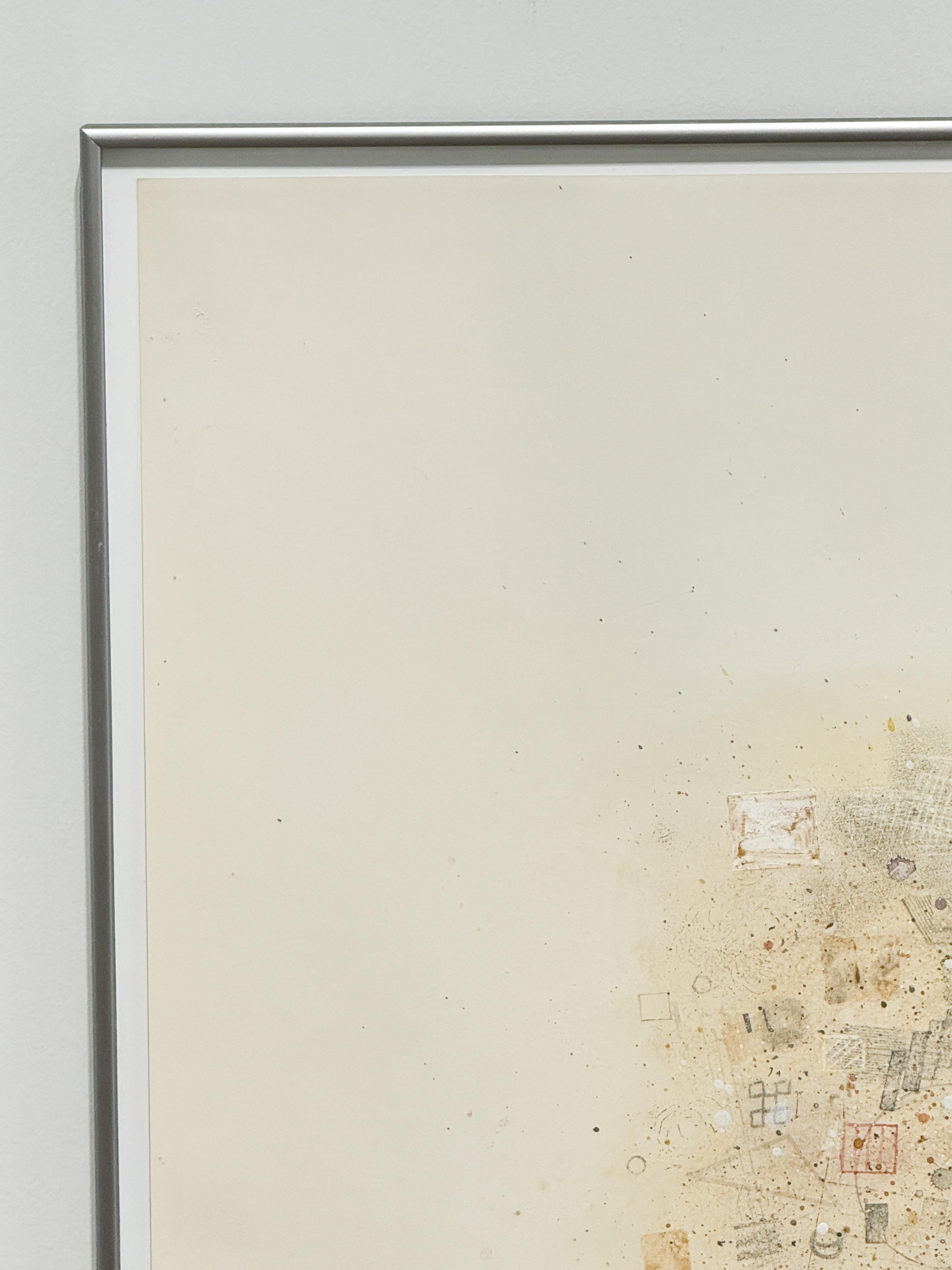 Meditative Collage von Davis Shapiro, 1974 im Angebot 2