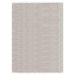 Meditative Lines Customizable Today Weave Rug in Moon Large