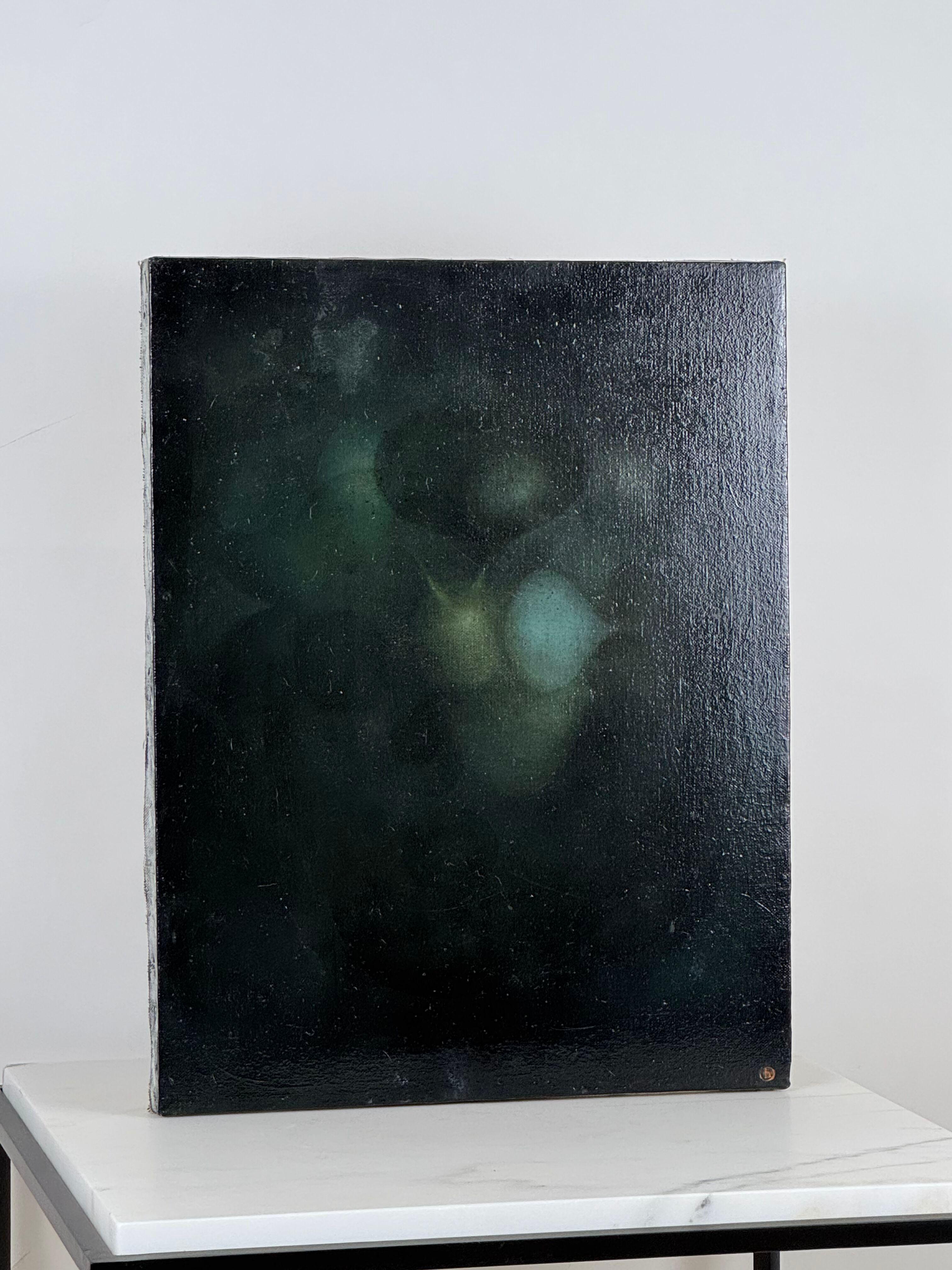 Contemporary Meditative Oil on Canvas Painting by Robin Harker For Sale